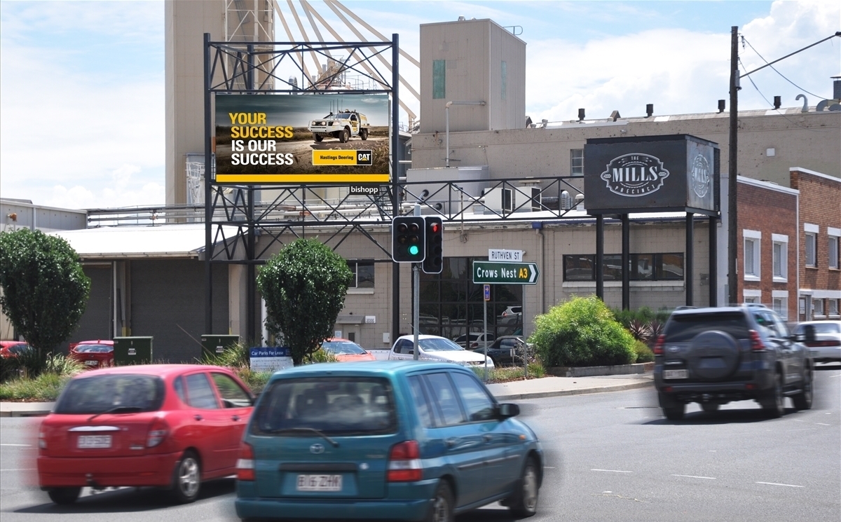 The Mills Toowoomba Digital Billboard