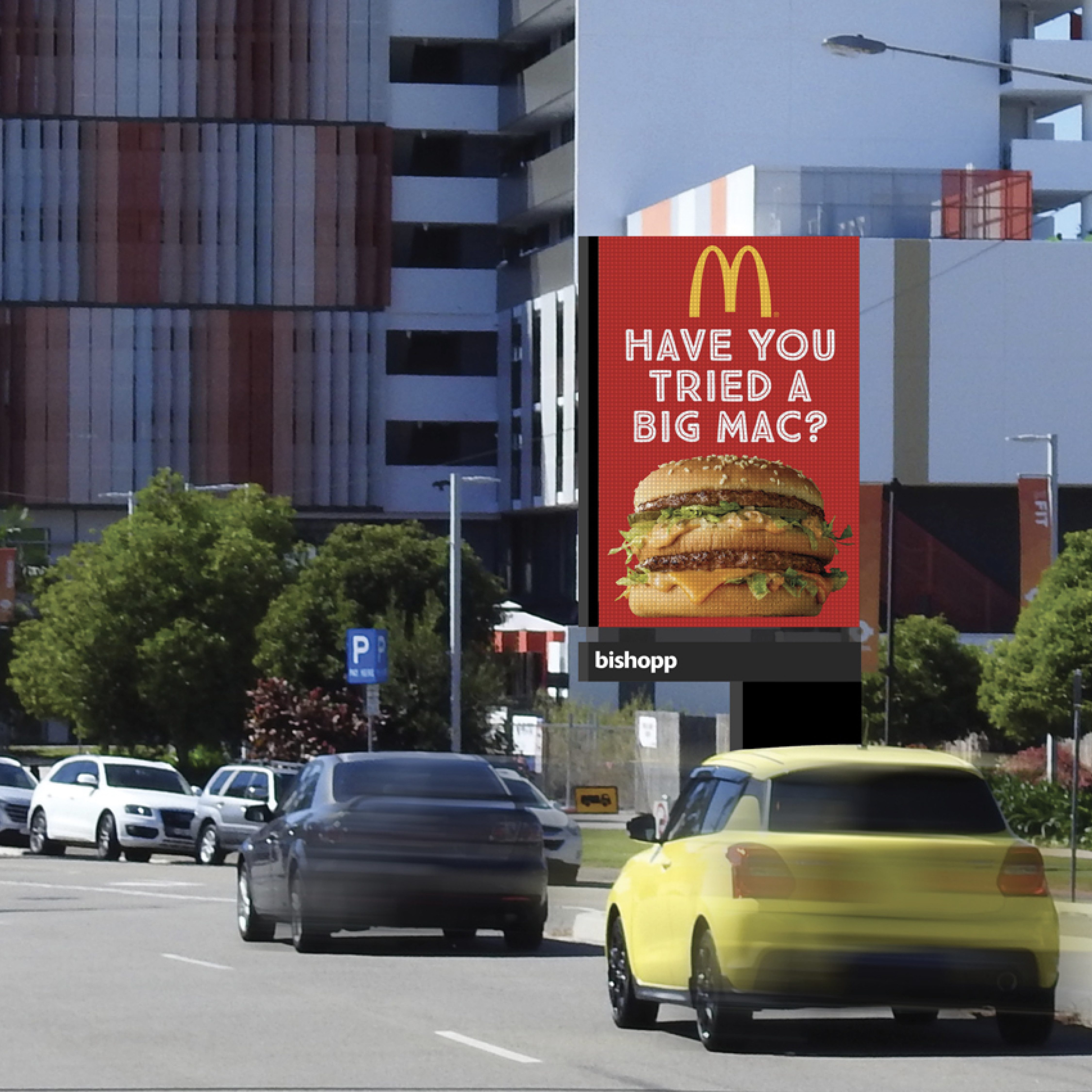 Townsville Digital Billboard, Bishopp Outdoor Advertising, Billboard Advertising