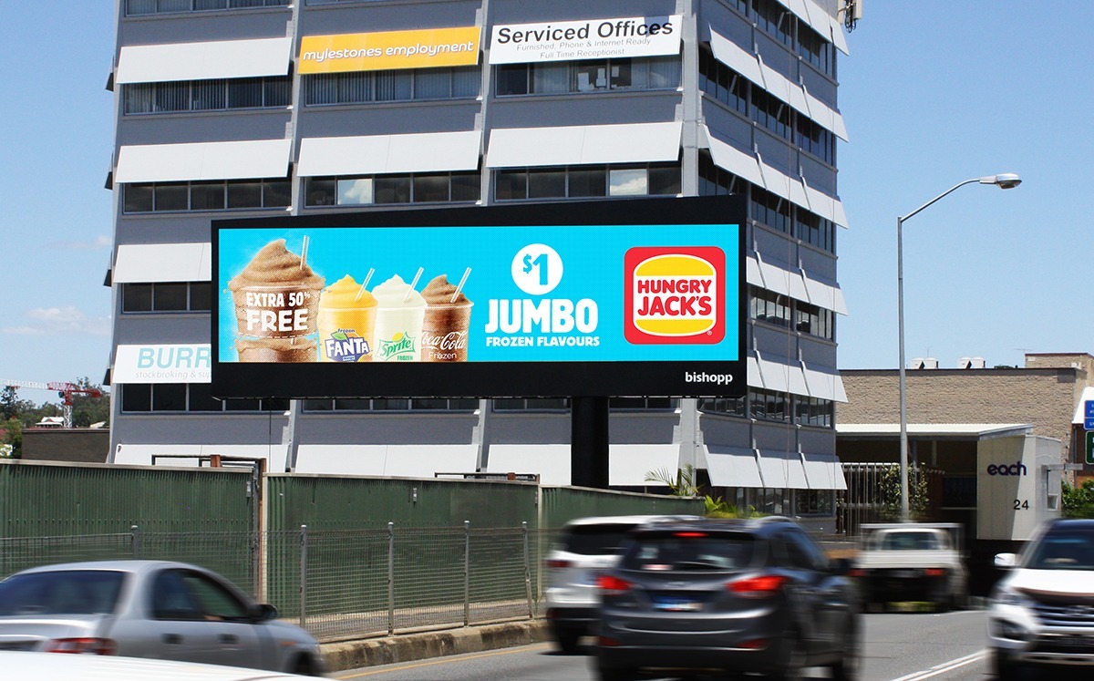 Ipswich Digital Billboard, Bishopp Group, Bishopp Outdoor Advertising