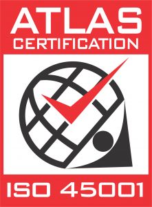 Logo Atlas Certification ISO45001-2018