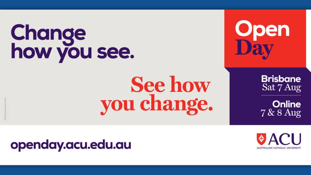 ACU Billboard Campaign Graphic Design by Bishopp