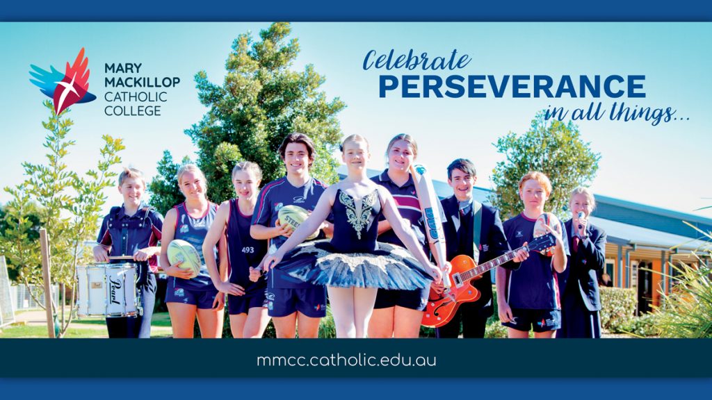 Mary Mackillop College Billboard Campaign Graphic Design by Bishopp