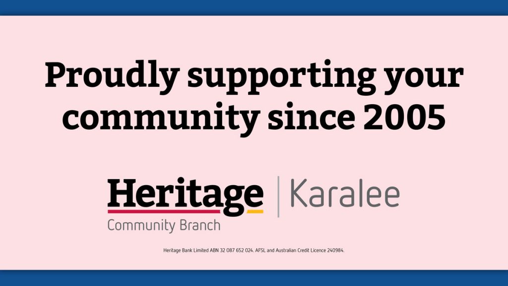 Heritage Community Branch Karalee Billboard Campaign Graphic Design by Bishopp