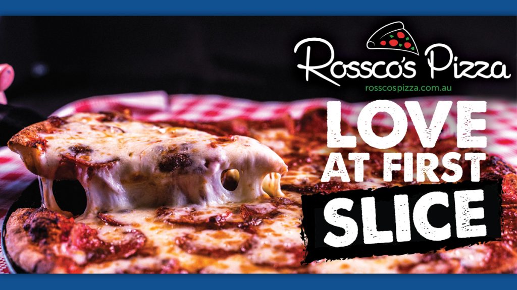 Rossco's Pizza Billboard Campaign Graphic Design by Bishopp