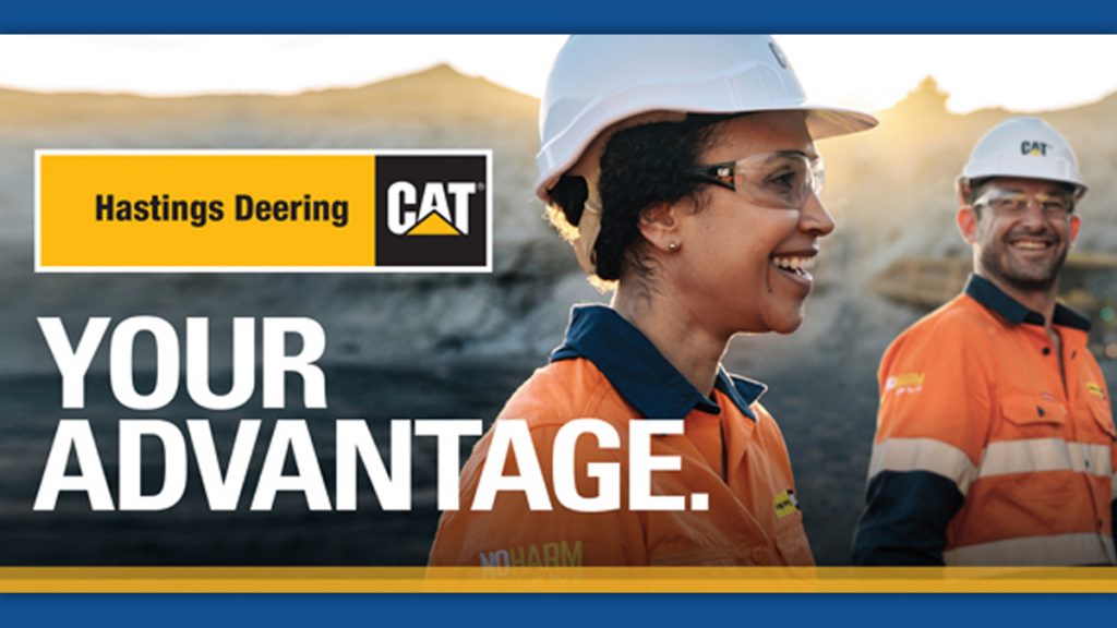 Hasting Deering CAT Billboard Campaign Graphic Design by Bishopp