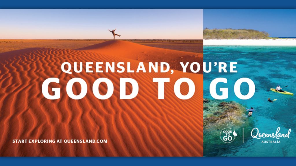 Queensland.com Tourism Billboard Campaign Graphic Design by Bishopp