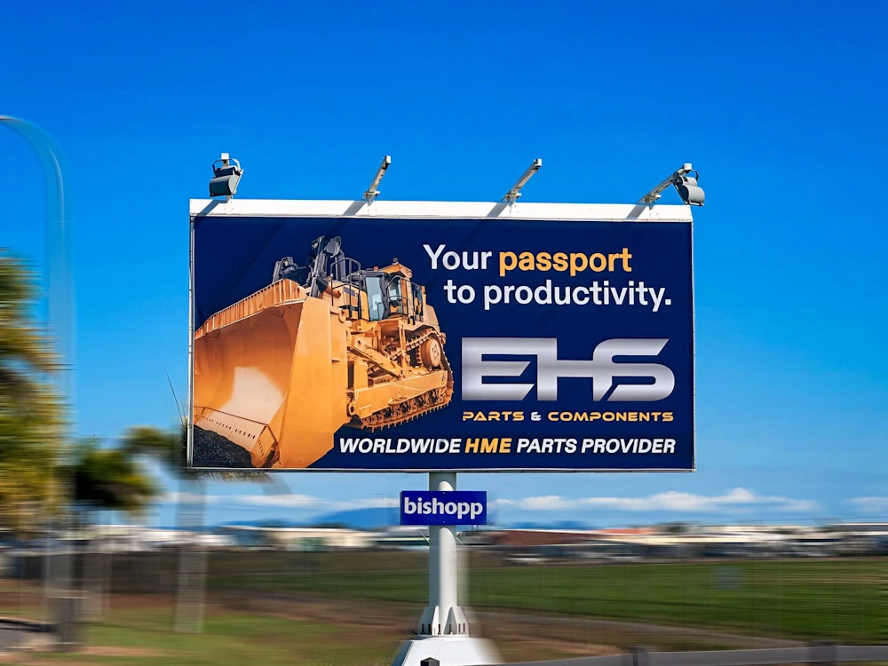 Mining Billboard Mackay Airport