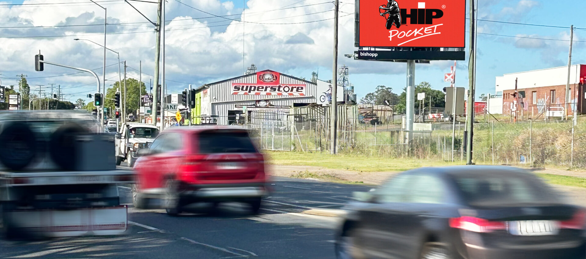 Harristown Toowoomba Digital Billboard